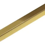 Perfil Listelo Alumínio Luxor U 10mm x 10mm x 3m - viscardi