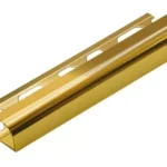 Perfil Viscardi 356 Bourbon Golden Brilho - 10mm x12mm x 3m
